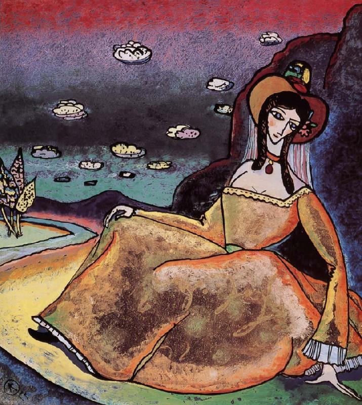 No arany ruhaban, Wassily Kandinsky